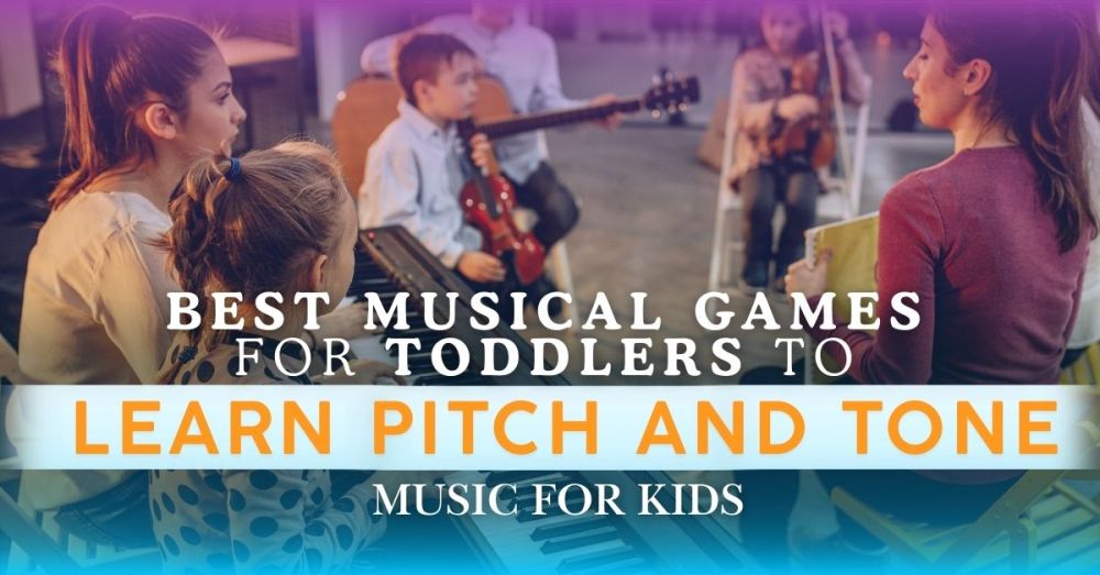 Interactive Musical Games for Toddlers to Understand Pitch and Tone