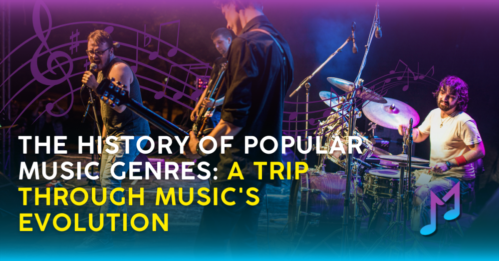 The History of Popular Music Genres: A Trip Through Music's Evolution